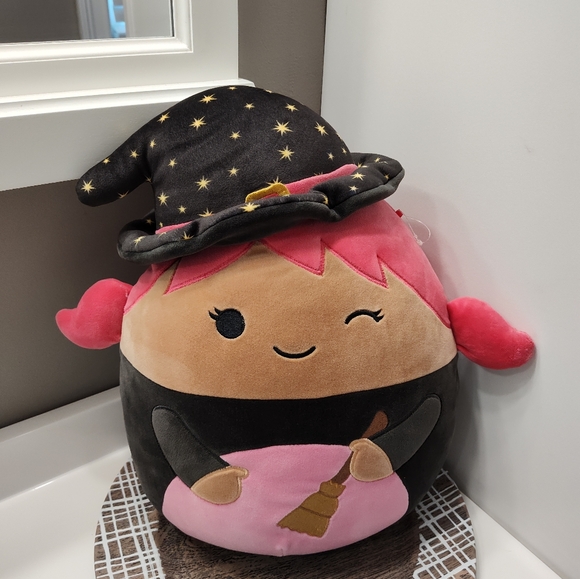 🎉EUC Squishmallow Originals 14" Ditka the Witch Halloween 2023 Collectible - Picture 2 of 9